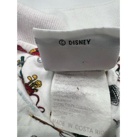 Vintage Disney Mickey & Co Polo Shirt All Over Print Goofy Golf Polo Shirt - M - Picture 4 of 6